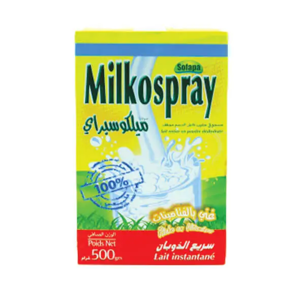 milko spray lait en poudre